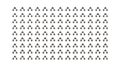 Abstract Repeating Triangle Pattern, Modern Geometric Background, vector design Generative AI Royalty Free Stock Photo