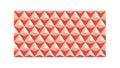 Abstract Repeating Triangular Pyramid Pattern Vector, vector design Generative AI Royalty Free Stock Photo