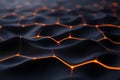 Abstract Representation of a Network Shield with Glowing Data Lines, Engaging Visual of Protecting Against Cyber Attacks in a