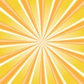 Abstract retro background with sun ray. Summer vector illustration Royalty Free Stock Photo