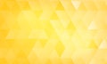 Abstract yellow triangulation background Royalty Free Stock Photo