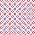 Abstract Red Blue Rhomb Diamond Geometric Pattern Fabric Background Royalty Free Stock Photo