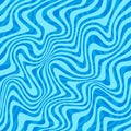 Abstract Ripple Seamless Pattern with Flow of Water Waves. Vector Blue Background. Illustration of Ocean, Aquarium, Sea Royalty Free Stock Photo