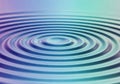 Abstract ripples of water surface with blue and purple gradient colors Royalty Free Stock Photo