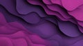 Abstract Rippling Forms With Textured Surfaces In Shades Of Purple And Pink Royalty Free Stock Photo