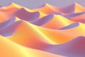 Abstract rippling gradients glowing with calming energy create peaceful atmosphere.