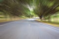 Abstract road with motion blur Royalty Free Stock Photo