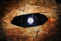 Abstract robot eye background Royalty Free Stock Photo
