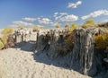 Abstract rock tower. Mono Lake, California