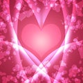 Abstract romantic background