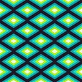 Abstract Romb seamless geometric pattern