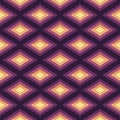 Abstract Romb seamless geometric pattern