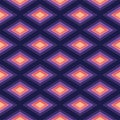 Abstract Romb seamless geometric pattern
