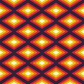 Abstract Romb seamless geometric pattern