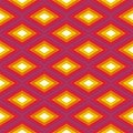 Abstract Romb seamless geometric pattern