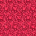 Abstract roses seamless pattern