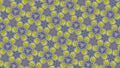 Abstract rotating gray-yellow background with a pattern.