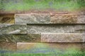 Abstract rough shale in borders Royalty Free Stock Photo