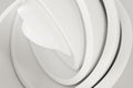 Abstract round hemisphere element background, 3d rendering Royalty Free Stock Photo