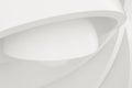 Abstract round hemisphere element background, 3d rendering Royalty Free Stock Photo