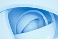 Abstract round hemisphere element background, 3d rendering Royalty Free Stock Photo