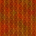 Abstract round motif geometric background Vintage red brown orange rust decoration Textile print, web page fill. Vector Royalty Free Stock Photo