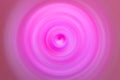 Abstract round pink background. Rotation that creates circles