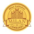 Milan Cathedral stamp