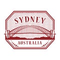 Stamp Sydney Harbour Bridge, Australia