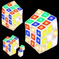 Abstract Rubik`s Cubes