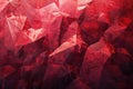 Abstract ruby stone illustration, red rock background, texture Royalty Free Stock Photo