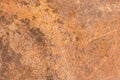 Abstract rusty pattern brown old metal texture surface, corrosion steel background Royalty Free Stock Photo