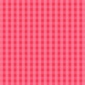 Abstract salmon-coloure checked tablecloth plaid