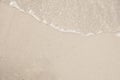 Abstract sand of beach and soft wave background Royalty Free Stock Photo