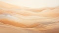 Abstract Sand Hills Scenery: Soft Tonal Transitions And Earthy Color Palette