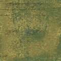 Vintage sand paper. Tint of golden shine with dusty grains. Grunge dusty sprinkles on surface. Abstract textured background. Royalty Free Stock Photo