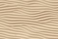 Abstract sand texture background, aerial top view of natural wavy pattern in desert, sandy relief in summer. Concept of nature,