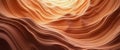 Abstract sandstone formations in warm tones, nature inspiration, desktop wallpaper Royalty Free Stock Photo