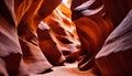 Abstract Sandstone Panorama Antelope Canyon