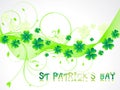 Abstract sant patricks background