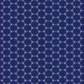 Abstract sashiko seamless pattern. Japanese motif.