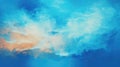 Abstract Saturated Blue Sky