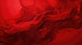 Abstract Saturated Red Background