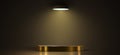 Abstract scene background. Product presentation, mock up, winner, Podium, stage pedestal or platform.