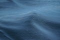 Abstract scene of deep blue sea water ripple wave freezing motion with sunlight reflection and surface texture