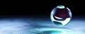 Abstract science technology object background 3d render illustration Royalty Free Stock Photo