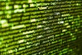 Abstract screen of web developer. Developing programming and coding technologies. Programming code abstract screen of software Royalty Free Stock Photo