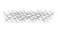 Abstract Scribble Line Pattern Vector, vector design Generative AI Royalty Free Stock Photo