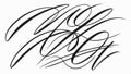 Abstract scribble lines, chaotic lines with artistic and messy texture vector design Generative AI Royalty Free Stock Photo