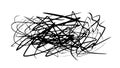 Abstract Scribble Lines Vector Graphic for Creative Mess, vector design Generative AI Royalty Free Stock Photo